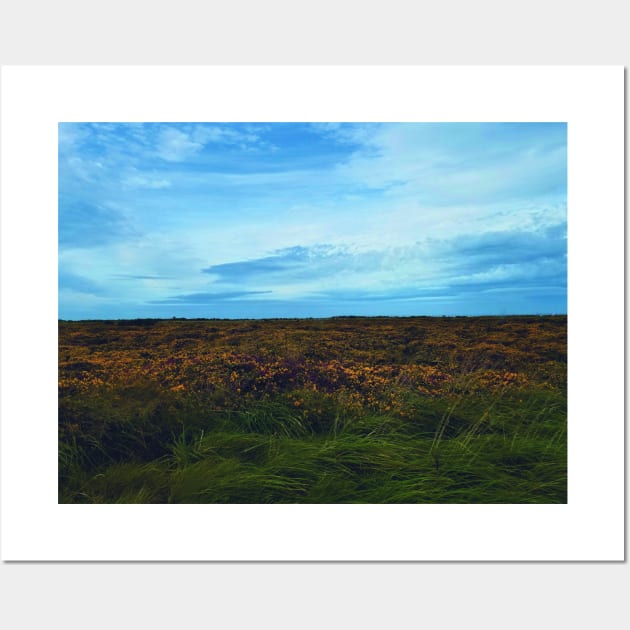 Heather & Gorse Wall Art by Kyarwon